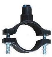 Drain Saddle Valve with 1/4 Inch Tube by Tube OD 40mm Quick Connect Push Fittings for RO Water Reverse Osmosis Pure Filter System