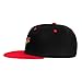 Moose Flat Brim Hat Kids Fashion Hip Hop Adjustable Flat Bill Hat Red