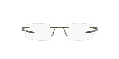 Image of Oakley Men Clear Lens Rectangle Frames - 0OX5118