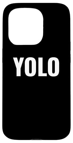 YOLO You Only Live Once ������ �X�}�z�P�[�X iPhone 15 Pro �p