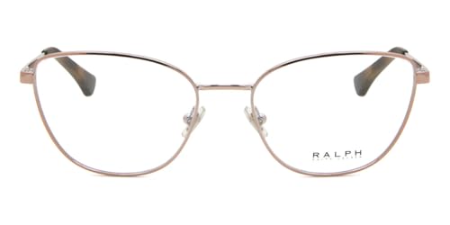 RALPH by Lauren RA6046 Cat Eye Prescription Eyewear Frames, Glänzendes hellrosa/demo-Objektiv
