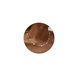 VRIUA Pearl Necklaces for Women 14k Silver Plated Pearl Necklace Dainty Everyday Minimalist Gold Necklace for Women