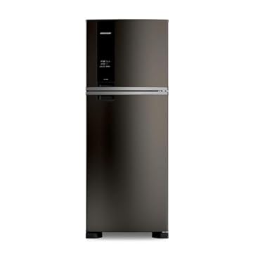 Geladeira Brastemp Frost Free Duplex A+++ 463 litros cor Black Inox Fresh Box e Cold Room - BRM55FE 110V
