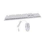 Pratique : cet ensemble clavier et souris présente un design moderne axé sur la durabilité et le confort de l'utilisateur, clavier et souris usb, clavier et souris lumineux