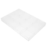 Plateaux de présentation – faciles à nettoyer et à entretenir, un simple coup de chiffon humide suffit pour une utilisation plus pratique de ce plateau de rangement, plateau à bijoux