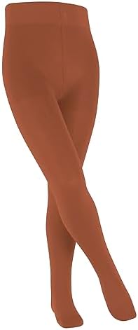 FALKE Uniseks-kind Legging Family K Le katoen eenkleurig 1 paar, Roze Gloss 8550, 80-92