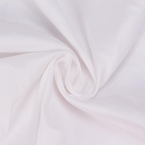 Cuckan 120 Inch Round Tablecloth, 10 Pack White Stain Resistant and Wrinkle-Free Polyester Table Cover for Wedding, Banquet, Party, Restaurant