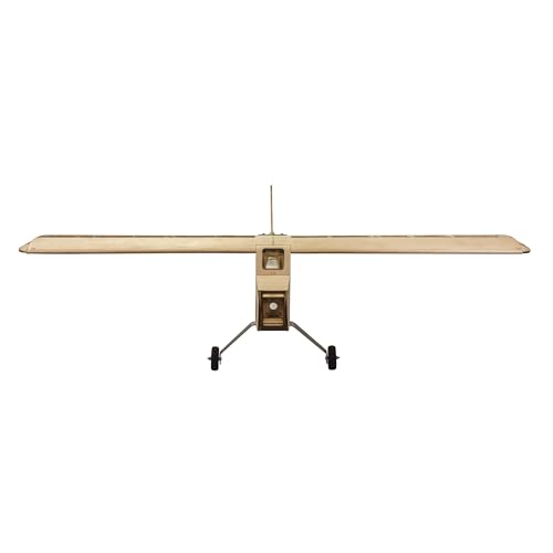 Kit de avión RC DIY de madera de balsa modelo volador T05 3