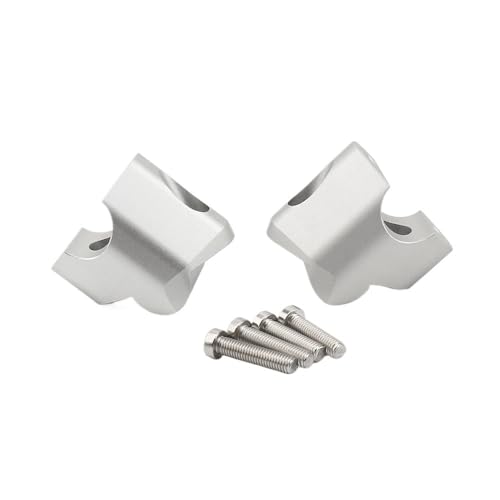 Rehausseur de Guidon pour Multistrada V4 Moto Argent Kit Support Guidon