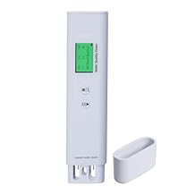 Water Quality Meter 6 in 1 Parameters COD, TOC, UV275, TDS, EC, and Temperature Color Screen Display Backlight Indicator Waterproof Water Test Kits with Intelligent Scoring Mode for Drinking Water
