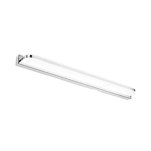 Luces pared espejo LED para un maquillaje perfecto en baños modernos