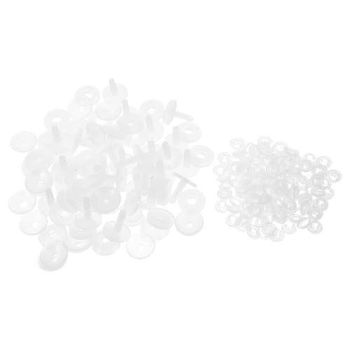HAPINARY in Plastica per Articolate Parti Snodabili per Braccia Gambe e Accessori Resistenti per Creazione Pupazzi e Animali Stoffa Montaggio Facile e Sostituzione Rapida