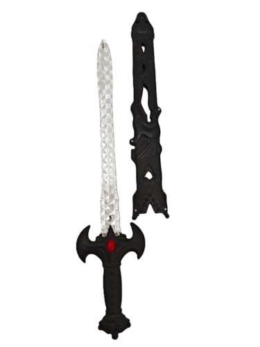 Image of BookMyCostume Toy Weapon Shield & Warrior Accessory Collection - Prop Toy Swords, Axes, Tridents, Shields & Battle Gear for Halloween, Role-Play, School Annual Day & Gifts | For Props & Themed Events
