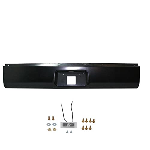 Wflnhb Steel Rear Bumper Roll Pan Replacement For Silverado Sierra 1999-2007 #TOP1