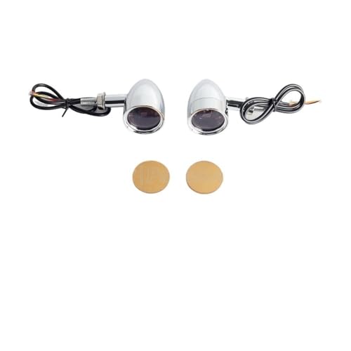Feux de signalisation arrière LED clignotants et stop universels pour moto Chopper