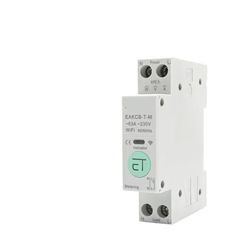 Interruptor remoto inalámbrico con protección de sobrecorriente y medición 6A 2