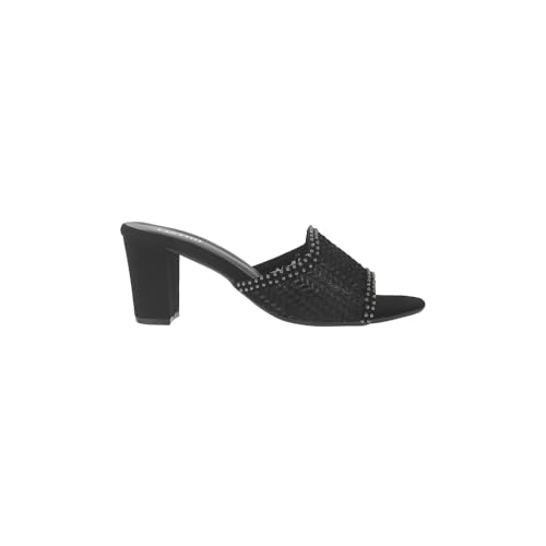 Image of Metro Women Block Heel Fashion Slip-on Sandal