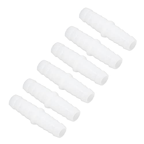10 Pièces Raccord de Tuyau en Plastique raccord tuyau 10mm plastique Raccord Droit égal, Adaptateur D'union de Joint de Réparation, Raccord de Tuyau en Schläuche