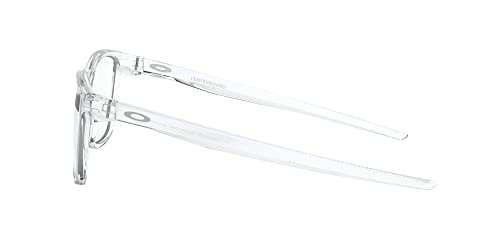 Oakley Men's Ox8163 Centerboard Round Prescription Eyewear Frames, Polished Clear/Demo Lens, 55 Mm #TOP3