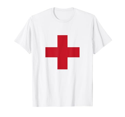 Erste Hilfe Sanitäter Arzt Kostüm Halloween Kostüm T-Shirt Erste Hilfe Sanitäter Arzt Kostüm Halloween Kostüm T-Shirt