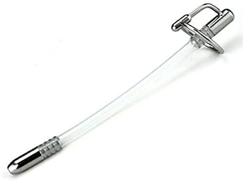 Bondage Masters Urethral Sounds Penis Plug Flexi-Shaft with Glans Rings