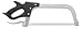 Produktbild F. DICK Knochensäge, Gefriergutsäge (Säge 35 cm, nichtrostend, Kunststoffgriff ergonomisch) 91028350