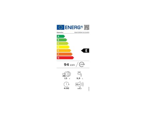 ELECTROLUX Lave vaisselle 60 cm 13 couverts 46 dB ESA47205SW - vue 6