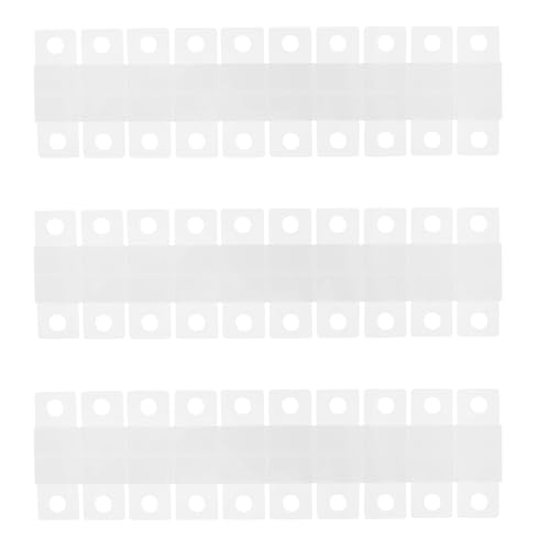 Zerodeko 360PCS�����S���n���M���O�^�u �ی��t���v���X�`�b�N�݂艺���^�O �����f�B�X�v���C�p�Œ�^�O