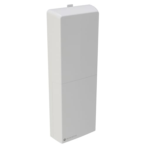 Mikrotik FTC11XG conversor de red blanco ideal para conectar tramos de datos a larga distancia