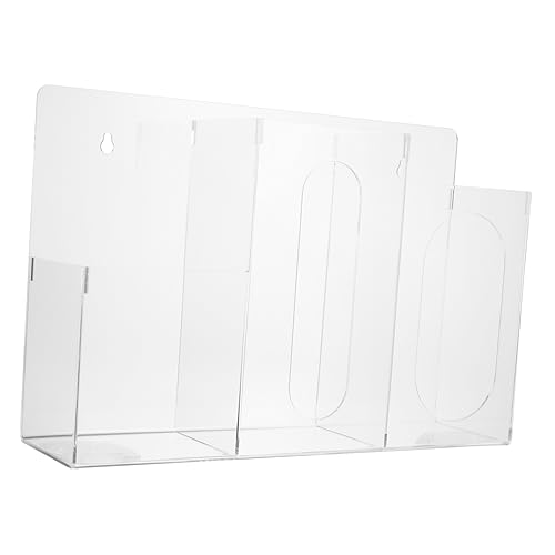 Garneck Face Towel Storage Box Mask Holder Glove Box Dispenser Wall-Mounted Home Storage