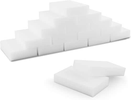 55 unidades Borrador de suciedad, esponjas de limpieza, estropajo magico, esponja de goma, esponja de limpieza blanca, esponja de melamina, esponja para el hogar, cocina