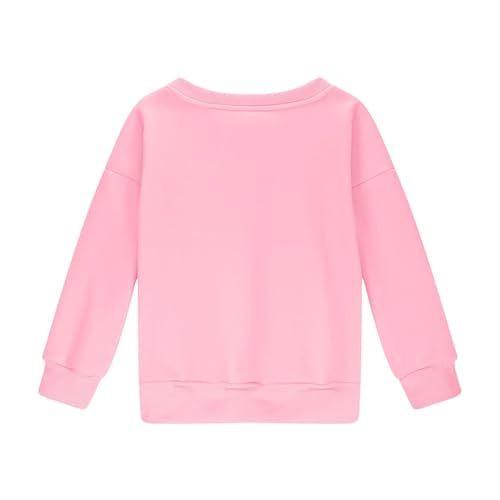 Girls Boys Crewneck Sweatshirt Casual Oversized Solid Color Long Sleeve Shirts School Cute Trendy Teen Clothes Fall Winter4