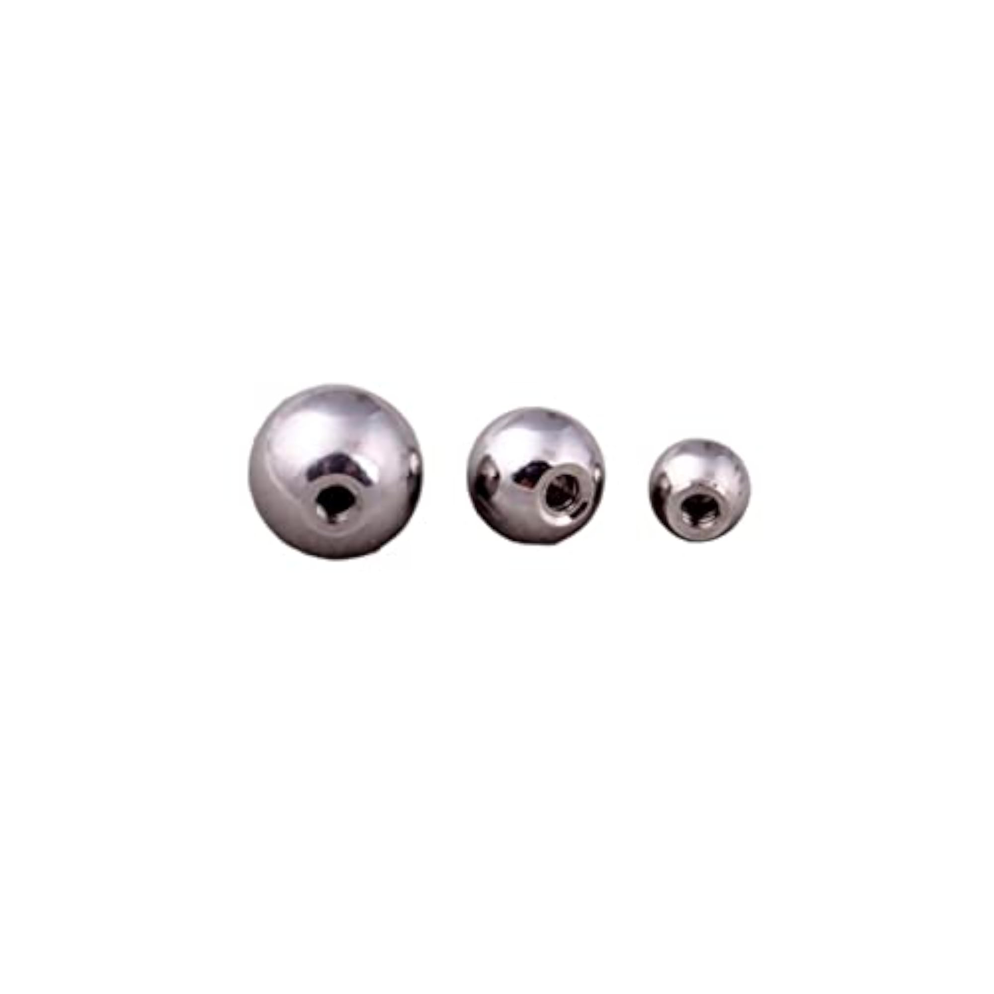 High Polished Stainless Steel Earring Ball Screw Replacement