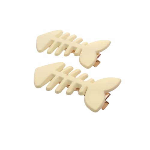 Ampossto AM2210AA03-0873_5 2Pcs Fish Bone Hair Clips thumb #2