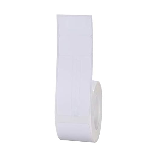 HUANRUOBAIHUO 100 ark 30 x 70 mm/rulle etikettpapper termisk utskrift pappersrulle pris etikett papper rivbeständig lämplig för B3S/B11/B21 termisk skrivare 3D-skrivardelar