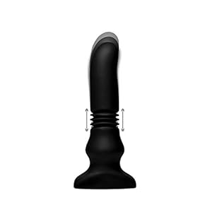 Thunder Plugs AF948 Thunderplug Thrusting & Vibrating Prostaat Vibrator, zwart
