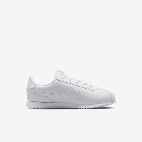 Nike Cortez EasyOn Little Kids' Shoes (DM0951-107, White/Wolf Grey/White) Size 123