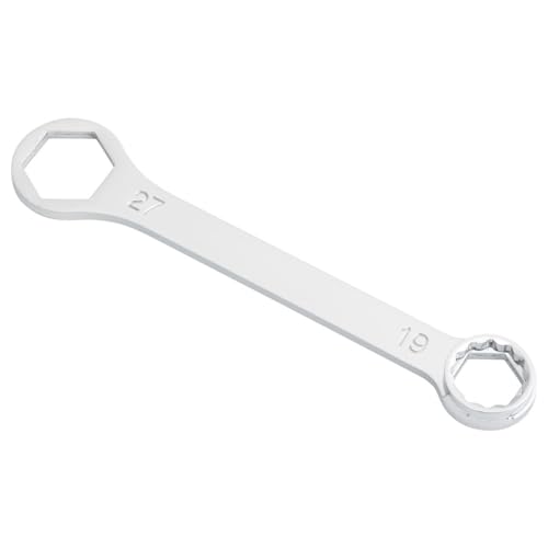 Image of TUSK Racer Axle Combo Wrench 19mm /27mm Includes 13 /16 inch for 2-Stroke Plug Removal
