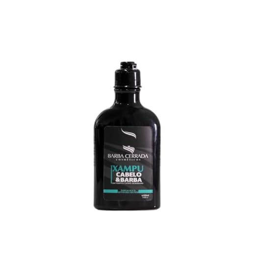 Shampoo para barba e cabelo 2 em 1 180ml Barba Cerrada