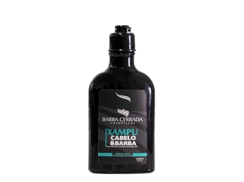 Shampoo para barba e cabelo 2 em 1 180ml Barba Cerrada