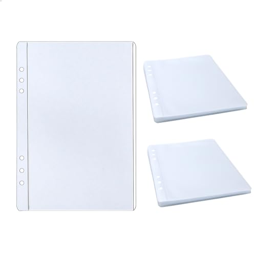 NatSumeBasics Binder Pocket organizador de plástico transparente de alta resistencia