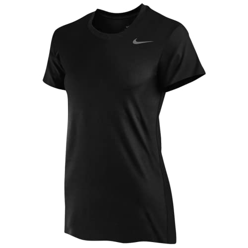 Image of Nike Legend Women's Short Sleeve Shirt (Large, Black /Gray)