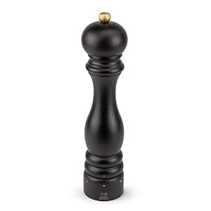 PEUGEOT – Paris u’Select 27 cm Pepper Mill – 6 Predefined Grind Settings – Made with PEFC Certified Wood – Made in France – Chocolate Colour, Brown