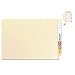 Doctor Stuff - Solid Color File Folder Labels, Tabbies Series, Laminated Solid White Stickers, 1-1/2