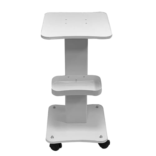 Carrello per saloni di bellezza, strumento di bellezza, con vassoio portaoggetti, portatile, per saloni di bellezza