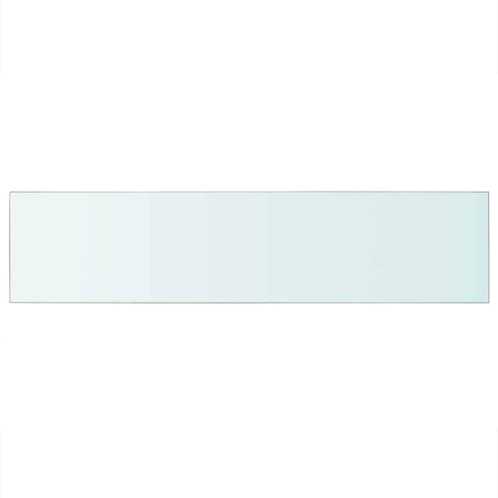 Schweberegal Regalboden Glas Transparent 110x25 cm