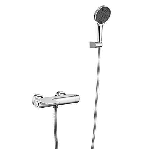 Mitigeur de douche mural cascade avec douchette à main et pulvérisateur bidet