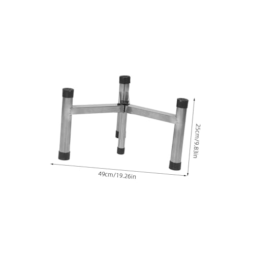 Support de cuisson pour feu de camp en acier inoxydable stable Ciieeo - 3