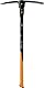 Fiskars Kreuzhacke IsoCore L für grobe Arbeiten auf harten, steinigen Böden, Länge: 91 cm, Gewicht: 3,4 kg, Schwarz/Orange, 1020166