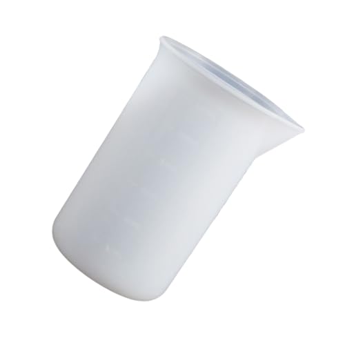 Sturdy Silicone Measuring Cups for Resin and Crafting with Precise Scale
